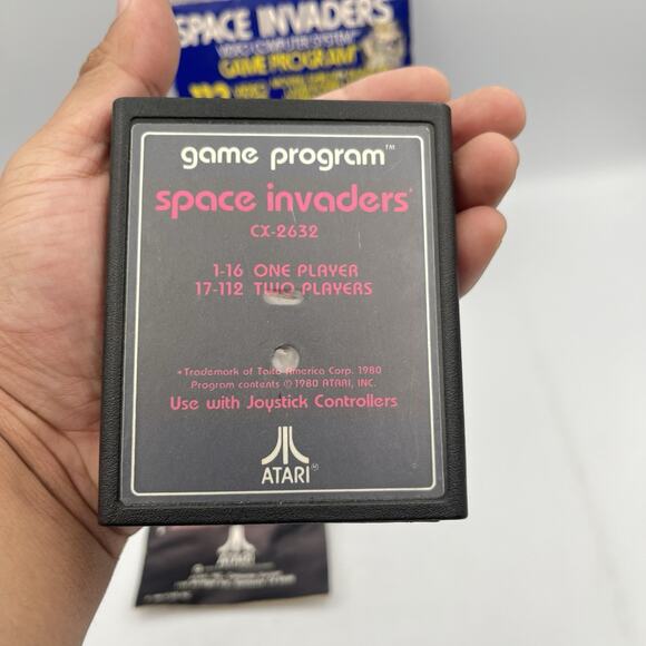 Space Invaders (Atari 2600) 1978 Complete in Box CIB Cleaned & Tested - Picture 8 of 8